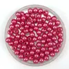 Perla Artificial de Color Recta de Agujero Alto Alto Brillo Pulido al Agua Plástico ABS Perforado Perla Material para Cuentas DIY Accesorios para Bolsas Joyería