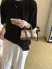 Bolso de Mano Coreano Elegante Bolso Cubo 2026 Nuevo de Moda Versátil Bolso Tote con Acabado de Lujo, Bolso de Hombro Cruzado