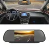 Espelho Retrovisor Av 4,3 polegadas Monitor de Carro Hd Tela Van Imagem de Ré 12-24V Carro Universal Dvd