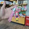 Llavero de Grupo de Chicas Brujas Electroplateado Transfronterizo de Dibujos Animados Colgante Lindo para Bolsa Regalo Periférico Hecho a Mano Máquina Arcade