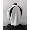 Sudadera con Cuello Polo para Hombre y Mujer, Media Cremallera Pesada de Otoño para Pareja, Chaqueta de Invierno Estilo Americano Marca de Moda Otoño e Invierno
