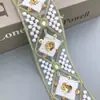 4CM Nuevo Estilo Étnico Accesorios para Ropa Organza Multicolor Rombo Bordado con Lentejuelas Encaje Accesorios para Cuello Hanfu