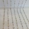 Cadena de Diamante Corazón de Melocotón Yiwang DIY Sombrero Tocado Nupcial Zapatos Ropa Correa de Hombro Cosida a Mano Cadena Decorativa