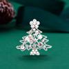 Broches Europeos y Americanos de Nueva Moda para Año Nuevo y Navidad, Pines de Árbol de Navidad, Accesorios para Mujer, Accesorios de Decoración para Ropa Transfronteriza
