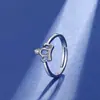 Anel de Coroa Estilo Europeu e Americano Transfronteiriço com Microincrustação para Mulheres, Simples e Duradouro, Anel de Pedra Preciosa Personalizado e de Alta Qualidade para Mulheres