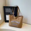 Bolsa de Lona para Mujer 2026 Nueva Moda Simple Gran Capacidad Bolso de Mano Bolso Tote Versátil Trabajo Viaje Diario Bolso de Hombro