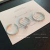 Anillo de circonita de estilo frío simple para mujer, diseño de nicho, sentido de la moda, personalidad, nueva apertura, anillo ajustable, traje