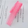 Banda de hilo a cuadros de oreja de madera de color de 25 mm, accesorios para el cabello para niños, material para tocado, hecho en casa, tesoro femenino, pinza para el cabello, accesorios DIY