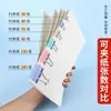 Clipses de Pasta Coloridos, Grande, Médio, Pequeno, Clipes para Documentos, Pacote Misto para Fixar Documentos e Papéis