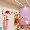 Gancho Dopamina, Sin Taladro, Gancho Adhesivo, Fuerte Capacidad de Carga, Desmontable, De Aspecto Elegante, Creativo, Gancho para Ropa Sin Dejar Rastro