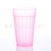 Los fabricantes suministran taza de boca angular de 250 ml Superficie de la taza transparente Taza de agua personalizada color caramelo Taza para enjuague bucal