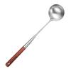 201 pala cuchara mango de chef extendido palo de rosa pala para freír extendida cuchara para freír cocina para cocinar pala cuchara anti-quemaduras pala para freír al por mayor