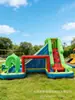 Castillo Inflable para Niños, Tobogán de Agua Casero con Piscina, Tobogán Trampolín, Versión Familiar, Parque de Diversiones Interior