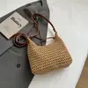 Bolsa de Tecido da Moda Transfronteiriça 2026 Verão Férias na Praia Bolsa de Praia Elegante Tendência Bolsa de Ombro Transversal