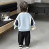 Sudadera para Niños Primavera 2026 Nuevo Estilo Genial Top para Niño de 3 Años 2 Camiseta Básica de Manga Larga para Niños Primavera y Otoño Elegante