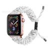 Correa ajustable tejida con cuerda de paraguas inteligente para Apple Watch 6