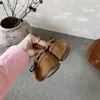 Novedad Primavera 2026 Estilo Redondo Piel Genuina Suela Suave Moño Casual para Exteriores Mocasines para Mujer con Cordones Internos Suela Plana