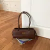 Bolso de axila con patrón de rombos para mujer, nueva colección de otoño 2026, bolso de boda rojo, alta gama, nicho, lujo ligero, bolso de hombro para novias