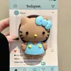 Gatinho Urso de Silicone Desenho Animado Adequado para Suporte Magnético Magsafe com Forte Adsorção e Airbag Retrátil para Mesa