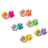 Accesorios de Goma Suave de Dibujos Animados del Personaje Ok Colorido Pegamento de Crema Funda de Teléfono Hecha a Mano DIY Pasador Decoraciones para Zapatos de Madera Accesorios