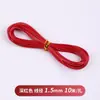 Lin 10m / Corda Trançada de Fio Encerado Coreano Corda Redonda Encerada Corda para Pendurar Pingente Colar Pulseira DIY Corda de Couro Corda Trançada