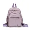 Mochila Ligera de Nylon Casual para Viajes, Compras, Versátil, Bolso para Mujer, Almacenamiento Portátil, Compras, Viajes Diarios, Mochila Pequeña