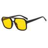 Gafas de Sol Cuadradas Multicolor Nuevas 2024, Gafas de Sol Personalizadas Estilo Coreano de Moda, Estilo Retro de Gama Alta, Protección UV, Estilo de Celebridad