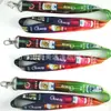 Cordões para crachás em estoque, cordões para distintivos, ganchos de plástico, cordões para estudantes de exposições, cordões de pescoço, cordões para crachás de trabalho atacado