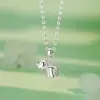 Colar de Lírio-do-Vale Design de Alto Padrão Estilo Floresta Doce Estilo Pastoral Fresco e Simples Luxo Leve Senso Minimalista Corrente de Clavícula Dropshipping