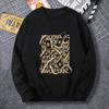 Sudadera para hombre, primavera y otoño, cuello redondo fino, marca de moda, top 2023, nueva chaqueta informal americana de manga larga para hombre