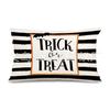 Funda de Almohada para Cintura Nueva Transfronteriza de Halloween Hermanas Sanderson Decoración de Sofá de Sala de Estar Funda de Almohada para Cintura de Lino Venta Directa de Fábrica