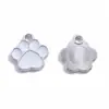 Venta Caliente Transfronteriza Mini Lindo Patita de Gato Mascota Colgante Esmaltado Accesorios de Joyería de Aleación DIY Colgante de Collar Pulsera