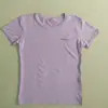 Camisetas Esportivas de Manga Curta Personalizadas Transfronteiriças para Mulheres, Roupas para Corrida ao Ar Livre e Fitness, Elásticas, Confortáveis e Respiráveis, Roupas de Yoga para Venda por Atacado