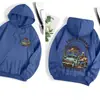 Sudadera con capucha casual de calle Hip-Hop para mujer Harajuku S-XXL Sudadera Moda Cuello redondo Con capucha multifuncional Otoño Cálida