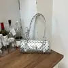 2026 Bolso de Lunares Versátil de Nicho Moda Estilo Coreano Nuevo para Mujer, Bolso de Hombro Casual Simple de Gama Alta, Bolso Almohada