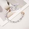 Cadena para bolso, cadena decorativa, bolso de mano para mujer con accesorios, bolso de compra individual, correa para el hombro, bufanda de seda tejida, bolso de repuesto para colgar debajo del brazo.