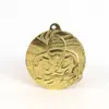 Medalhas de Metal Personalizadas para Competições Esportivas, Placas Douradas, Prateadas e de Bronze, Pequenas Medalhas Comemorativas para Corridas de Maratona Feitas Sob Medida em Estoque