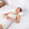Almofada cervical de espuma de memória arco reverso da coluna manutenção tração para dormir almofada de pescoço mini almofada de memória de rebote lento atacado