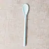 Cuchara Mezcladora de Plástico PP Engrosado con Mango Largo para Condimentos, Postres, Helado, 19 cm, Té de Leche, Gelatina de Hierba, Venta al por Mayor, Uso Doméstico