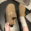 Zapatos Birkenstock Todo Incluido para Mujer, Nuevos Zapatos Planos de Suela Gruesa Birkenstock Primavera y Verano 2026, Zapatos sin Cordones de Suela Suave