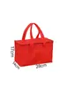 Bolsa Térmica de Tela No Tejida, Bolsa de Mano, Bolsa Térmica de Aislamiento de Papel de Aluminio para Empaque de Catering, Capacidad de 6 Litros, 28*14*17, Fabricante