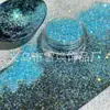 Pó de Glitter Iridescente Espumante em Lata Pó de Glitter Decorações para Nail Art Brinquedo Artesanal DIY Materiais Acessórios de Unha Vestíveis