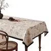 Mantel Francés Retro Impermeable y a Prueba de Aceite Sin Lavado Nuevo Estilo 2026 Mantel Anti-Quemaduras Lujo Ligero Tela de Mesa de Café de Gama Alta