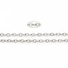 Bolsa de 5 m hecho a mano diy aretes de perlas accesorios cadena cadena O joyería cadena extendida en stock venta al por mayor