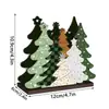 MZ1280-1290 Portarrollos de Papel de Cocina Navideño Adorno Decoración Festiva Caja de Almacenamiento para Servilletas de Papel Adorno de Escritorio
