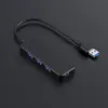 USB2.0 para Hub USB2.0 de 4 portas divisor ultraleve