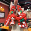 Novo Pingente Chaveiro Papai Noel, Árvore de Natal, Boneco de Neve, Decoração de Carro, Presente Criativo para Crianças, Itens para Feira