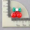 Material de Dibujos Animados DIY Pinza de Pato Pinza de Cereza Hecha a Mano Accesorios de Resina de Una Palabra Accesorios de Pegamento de Crema Accesorios para el Cabello Accesorios para el Peinado