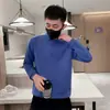 Camisa POLO de manga larga para hombre, estilo primavera y otoño, casual, a la moda, de negocios moderna, color liso, con cuello, camisa básica, nuevo modelo 2026