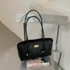 Bolso Retro Francés Bajo el Brazo 2026 Otoño Nuevo Elegante Nicho Color Sólido Gran Capacidad Bolso de Hombro para el Trabajo y el Viaje